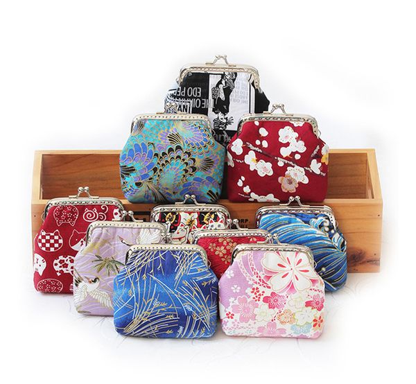 

wholesale 5 sets floral cartoon fabric metal frame material set for purse messenger bag, Black