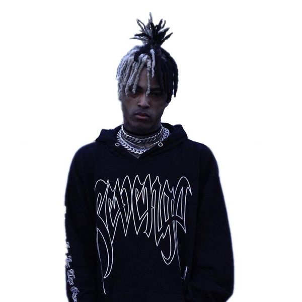 

brand mens womens hoodies hip hop palm print revenge xxxtentacion sweatshirts hooded streetwear male black hoodies elegant size s-2xl