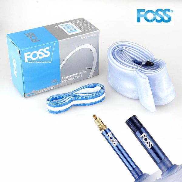 

Foss bike inner tube 16/18/20/24/26/27.5/700C Schrader/Presta MTB road bike inner tube Rubber bicycle Tyre Bike anti-stab Tires