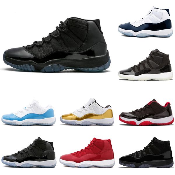 

новое прибытие 11 11s мужские ботинки баскетбола gamma синий concord низкие тренеры женщин кроссовки размер спортивной обуви 5.5-13