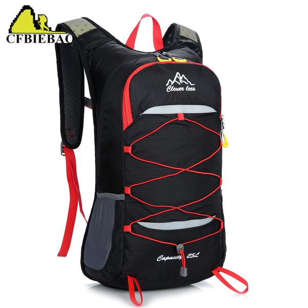 

waterproof nylon riding backpack 25l outdoor hiking rucksack sports mountaineer climbing bag camping cycling backpack