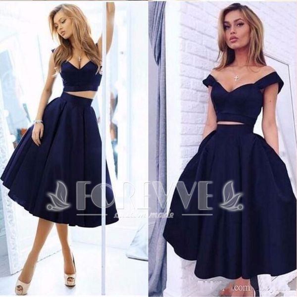 

party dresses fashion navy blue satin prom dress 2021 cap sleeve formal homecoming gowns vestidos de fiesta curto abiye kaftan, White;black