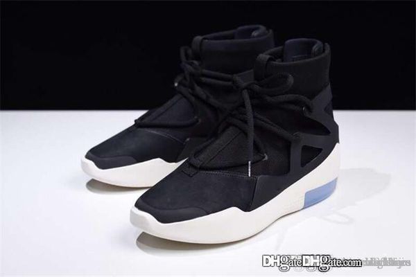 

air 1 light bone x fear of god fog white black ar4237-001 bnib nwt rare black jerry lorenzo shoes sneakers with original box