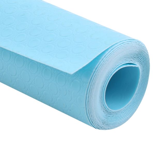 

blue 150*60cm drawer mat cupboard placemat thick waterproof moisture kitchen stickers shoes cabinet mat home wardrobe pad other housekeeping