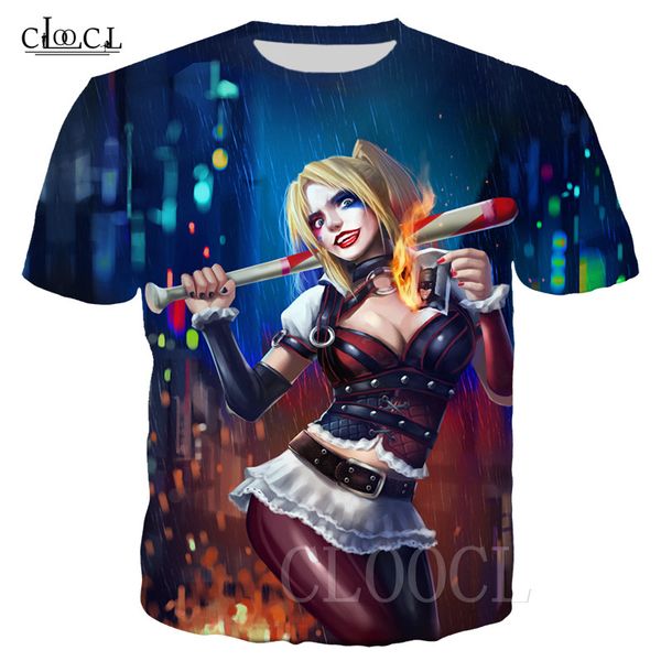 

2020 новй ил harley quinn аниме ђболки мђжин женин поведневна мене ђбол, White;black