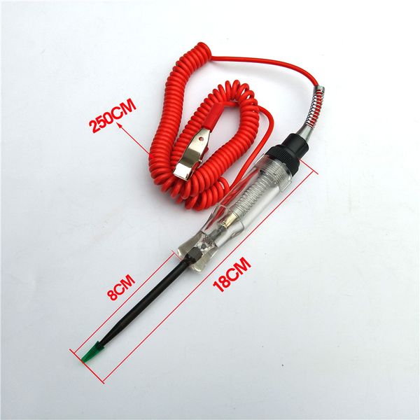 

новый!! проба пера контрольная лампа цепь ремонт инструмент электрический ручка для автомобиля измерительная схема 6в / 12в / 24в t0147