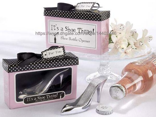 

100pcs princess high heel shoe heels shape metal wine bottle opener openers wedding favors party unique gifts gift