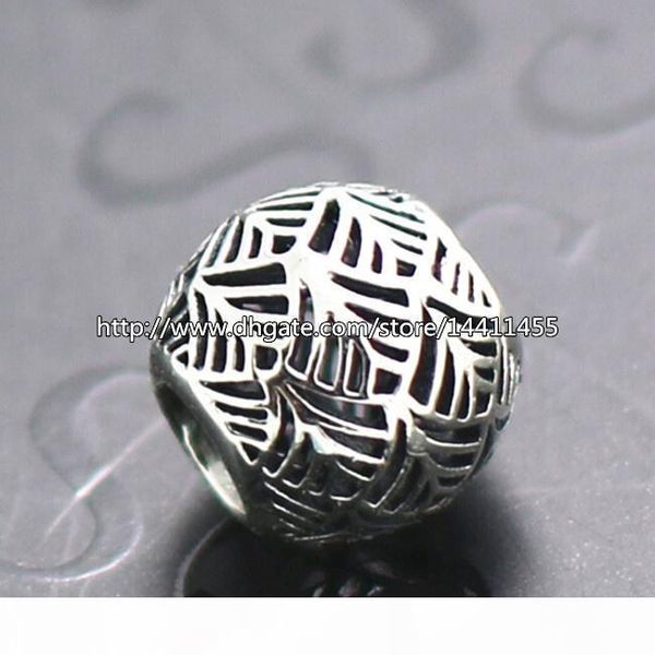 

2015 new summer 100% 925 sterling silver otropicana charm bead fits european pandora jewelry bracelets & necklace, Black