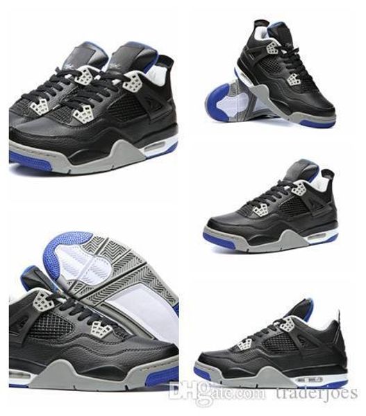 

traderjoes 4 iv mens basketball shoes sneakers men bred royal game pure money royalty sport sneakers shoes ing