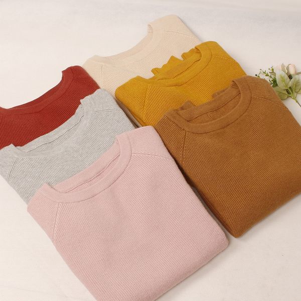 

для женщин свитера женщины конструктор свитер качество высокое толстые женщины осень пуловер свитер вязаный перемычка o шеи длинными рукавам, White;black