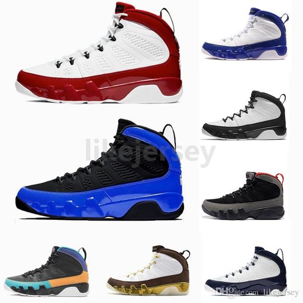 

9 9s basketball shoes 3m reflective racer blue dream it do it gym red unc space jam snakeskin mens trainers sports sneakers