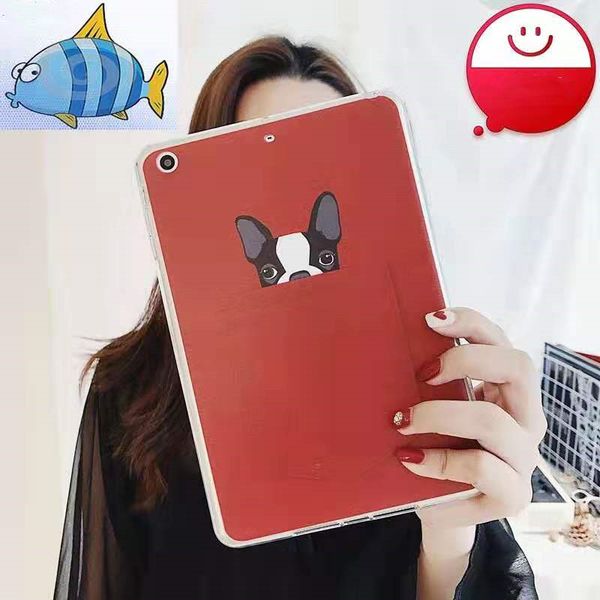 

new arrival soft tpu case dog pocket phone case for ipad 2019 new ipad 10.2 ipad pro 10.5 air1 air 2