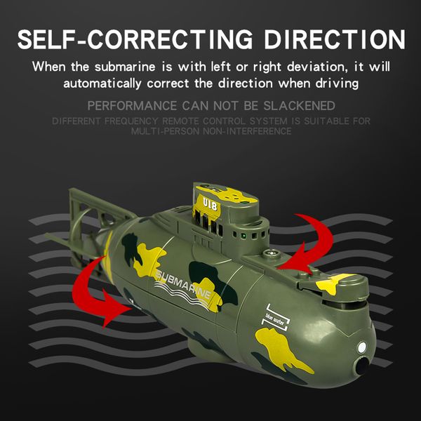 

mini ship speed boat toy education outdoor gift kids racing electric remote control rc submarine military simulation model