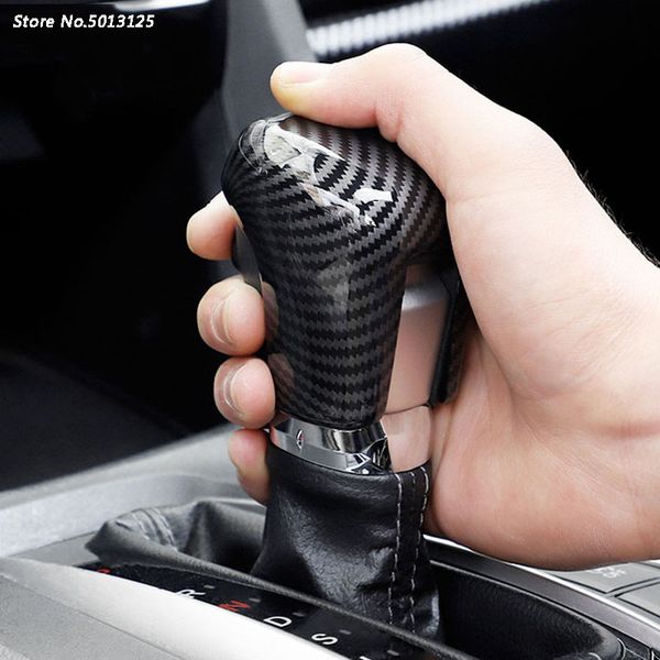 

car gear head shift knob cover gear shift collars handbrake grip car hand brake covers for civic 10th 2015 2016 2017 2018