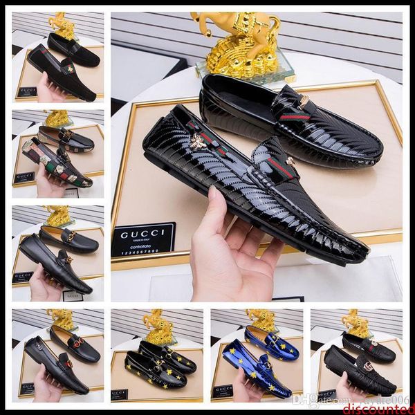 

handmade men genuine leather with bow wedding dress shoes men luxurious prom and banquet loafers plus size men s flats