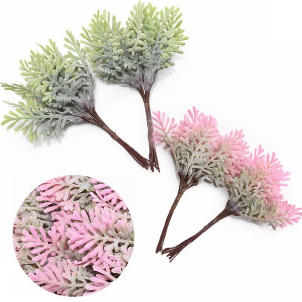 

10/20/50pcs artificial cypress leaf twig flower plant for home garden ornament wedding christmas fake leaves decoration supply75