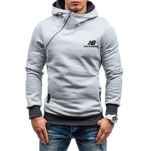 

новые горячие женщины мужчины с капюшоном флис мода толстовки свитера толстовки пуловер унисекс с капюшоном боковой молнии пальто zgd2028, Black