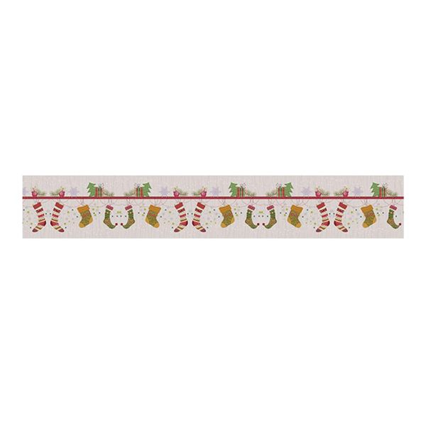 

christmas waist tape line border sticker pvc skirting line sticker