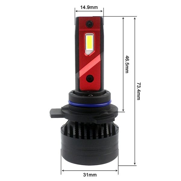 

customized 9012 hir2 car headlights led 45w high power led fog light for car