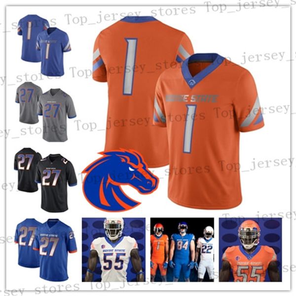 

Пользовательские 2019 NCAA Boise State Bronco любое имя номер 22 Дуг Мартин Александр 27 Джей Аджайи 8 Демаркус Лоуренс колледж футбольные майки Мужские