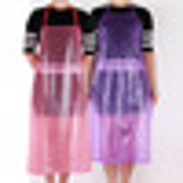 

accessories apron housework cooking waterproof oil-proof 95*70cm painting household pvc kitchen chef practical