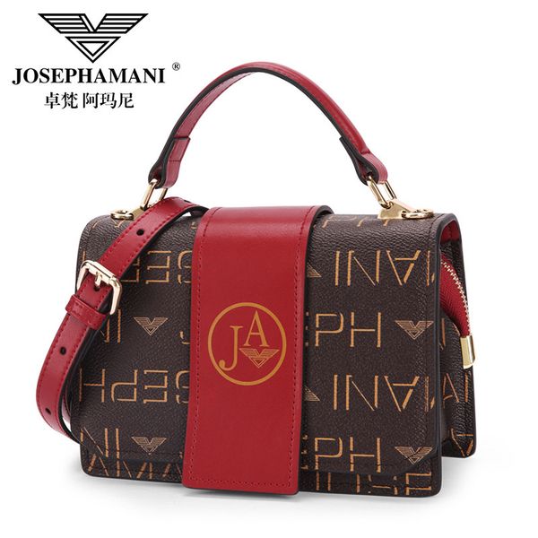 

классический небольшой квадрат сумка женщин мешок плеча кожи высокого класса josephamani бренд мессенджер new болса feminina бесплатной дост