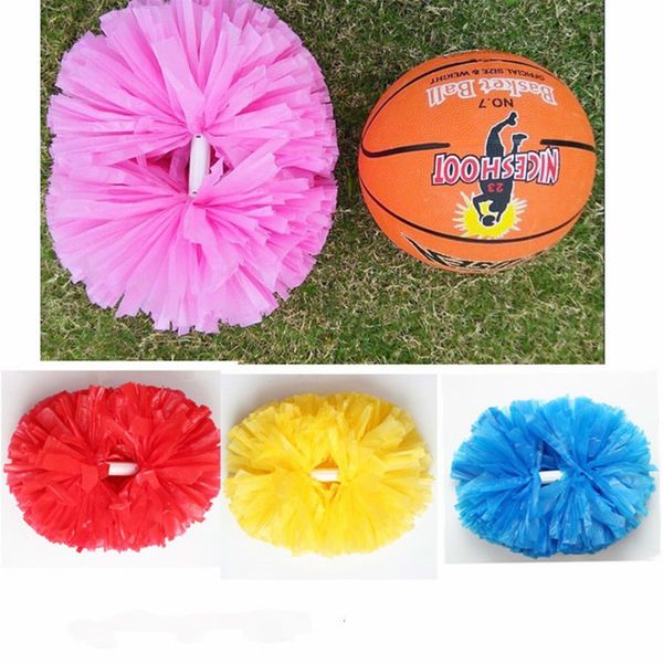 

cheerleading 1pcs plastic pom poms pompoms