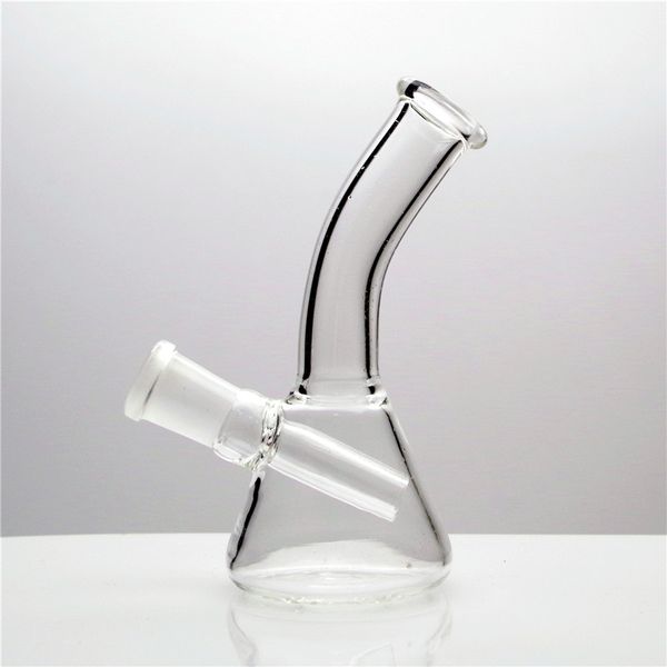 5inch Mini Shisha Becher Glass Bong Wating Waterpipe Dabrig mit klare Schüssel inklusive globale Lieferung