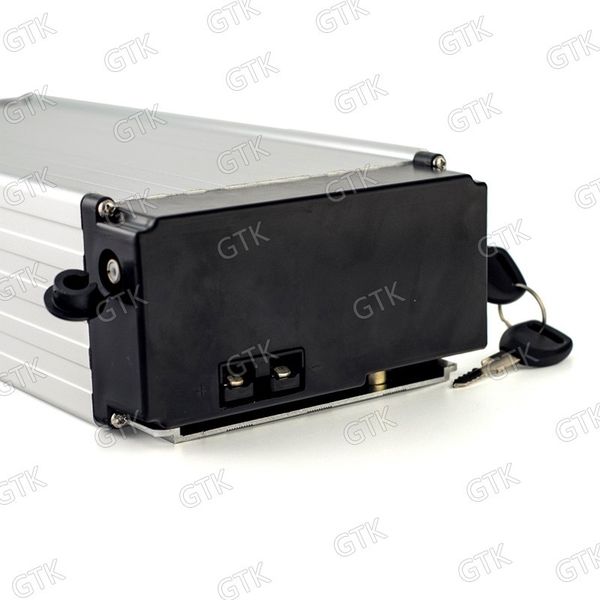 

36v 20ah lifepo4 rear rack battery aluminum alloy bms 12s for 750w 1000w bicycle ebike scooter + 3a charger