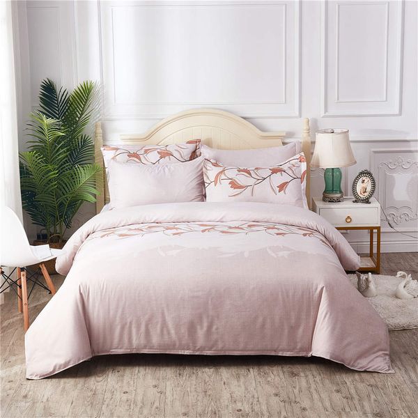 Romantic Elegant Bedding Set Twin Full Queen Size Milky White