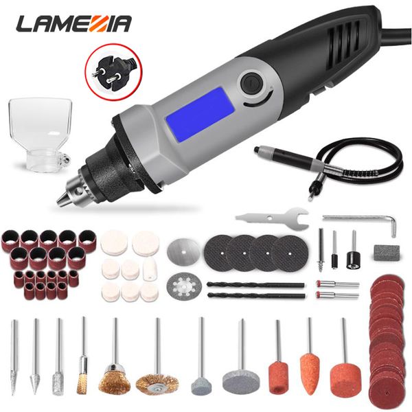 

lamezia 400w small electric drill mini grinder variable speed grinding tool with engraving accessories