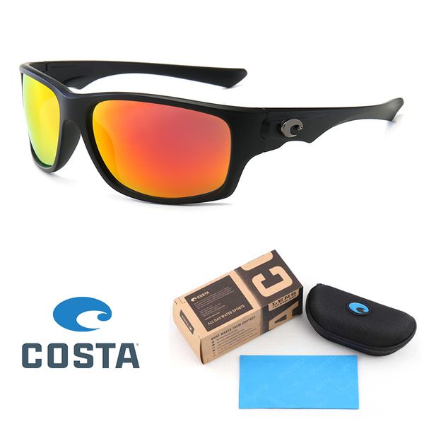 

COSTA Brand designer Cycling Sunglasses Men Bicycle Sun Glasses Fashion Dazzle Colour Mirrors Glasses UV Protection with Retail accessories