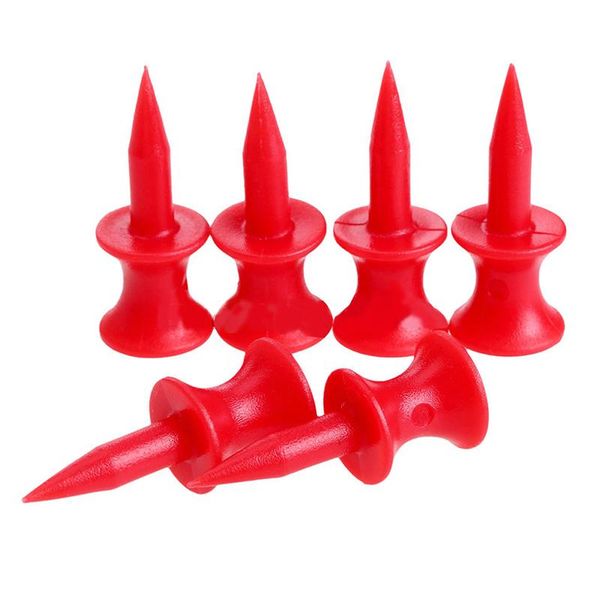 

10шт гольф tee спорт red golf tees для glof club training 10шт golf mens дешевого конструктора ojysj