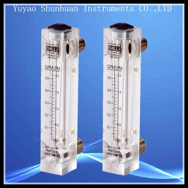 

lzt-15t adjustable liquid flowmeter 0.05-0.5gpm 0.2-2lpm water flow meter