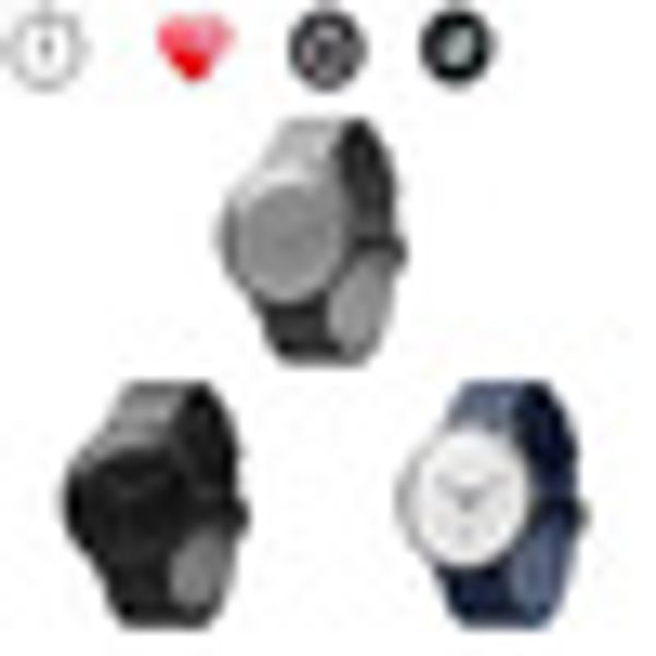 

bluetooth smart watch men women waterproof heart rate monitor pedometer quartz smartwatch leather wrist bracelet for ios android, Slivery;brown