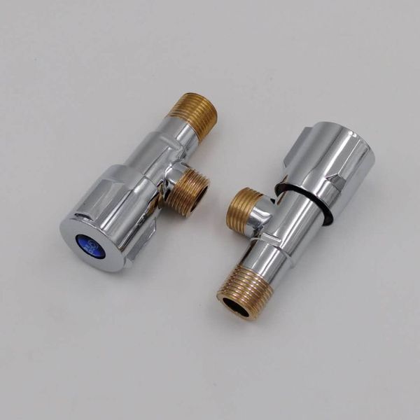 

copper triangle valve red flush angle valve and cold inlet valve copper tooth swater heater toilet universal 4 points