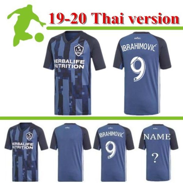 

fan/player 19 20 ibrahimovic la galaxy soccer jerseys 2019 2020 los angeles galaxy football shirt lafc vela los angeles fc men unifor, Black;yellow