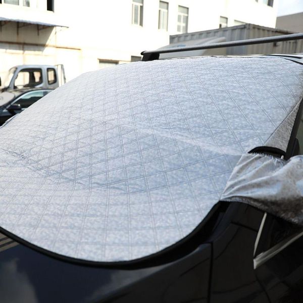 

new winter car front windshield thickening external snow cover baffle anti-ing snow cover magnetic sun shade