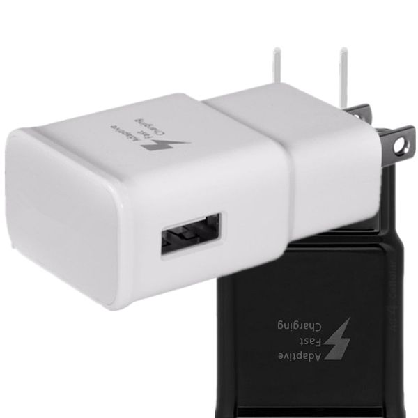 

5v 2a 9v 1.67a fast adaptive wall charger eu us plug adapter for samsung galaxy s6 s7 s8 s9 s10 note 8 10 iphone 7 8 11 android phone