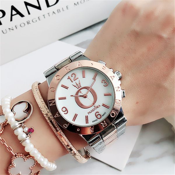 

40 мм reloj mujer модный бренд полный алмаз часы женщины простой цифровой дамы платье роскошный дизайнер женские часы браслет розовое золото, Slivery;brown