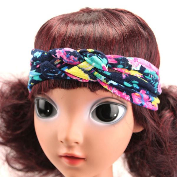 

baby headband baby girls toddler hair accessories turban flower headband hair band bows accessories headwear, Slivery;white