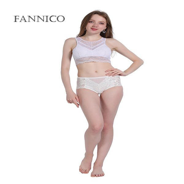 

fannico women's fashion underwear set cup ultra thin cotton underwear set, let a woman white lace bra, Red;black