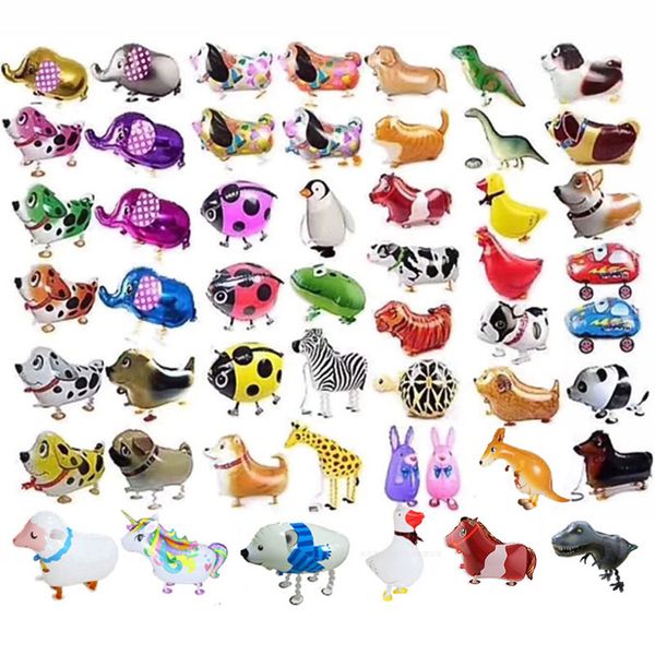 

Ходьба Pet Воздушные Шары Животных Гелий Алюминиевая Фольга Воздушный Шар Единоро