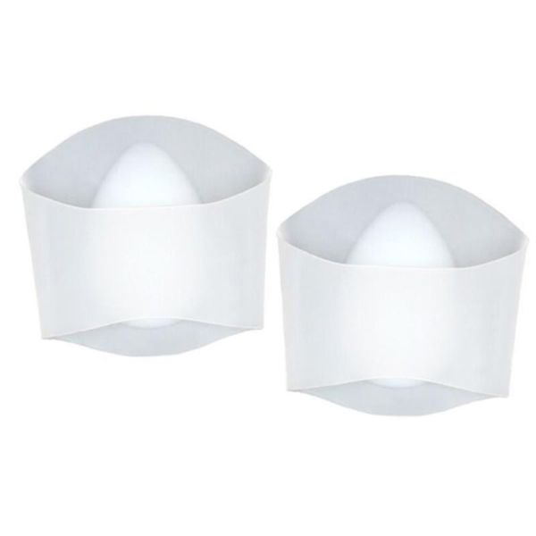 

2pcs plantar fasciitis arch support shoe inserts ergonomic health care bandage design protection silicone pain relief soft, Black