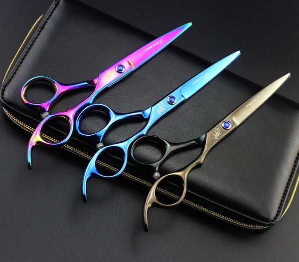 

hjtlk hair scissors 6.0 inch thinning scissors hair cutting scissors set hairdressing salon professional cutting barber s choice safety case