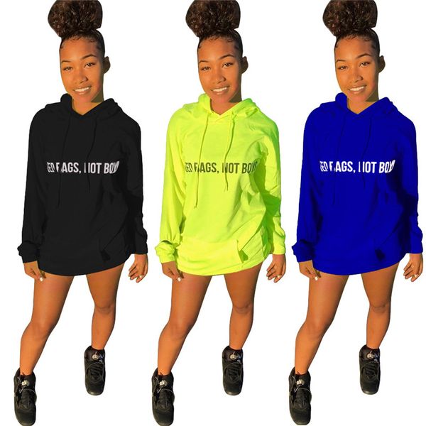 

fashion spring women hoodies designer letter printed women hoodies casual solid color long sleeve hooded hoodies, Black
