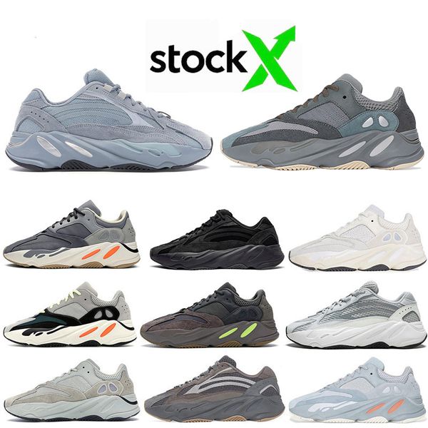 

новое прибытие teal синий больница синий магнит kanye west 700 мужские кроссовки инерция geode 700s статическая wave runner сиреневые кроссо, White;red