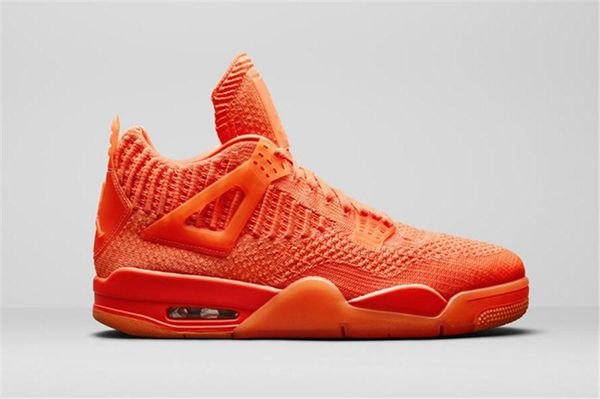 

2019 authentic 4 2019flyknit orange volt royal red 4 men ba ketball hoe 921airjordan port neaker with original box aq3559 800