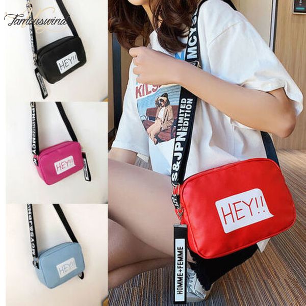 

fashion women leather handbag shoulder letter purse messenger crossbody tote casual bag drop shipping good quality