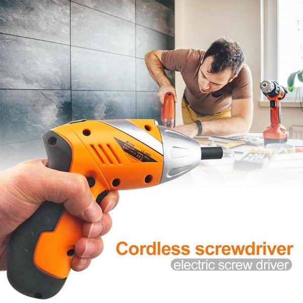 

4.8v cordless rechargeable electric screwdriver set foldable power drill 4.8v abs shell electric rechargeable screwdriver